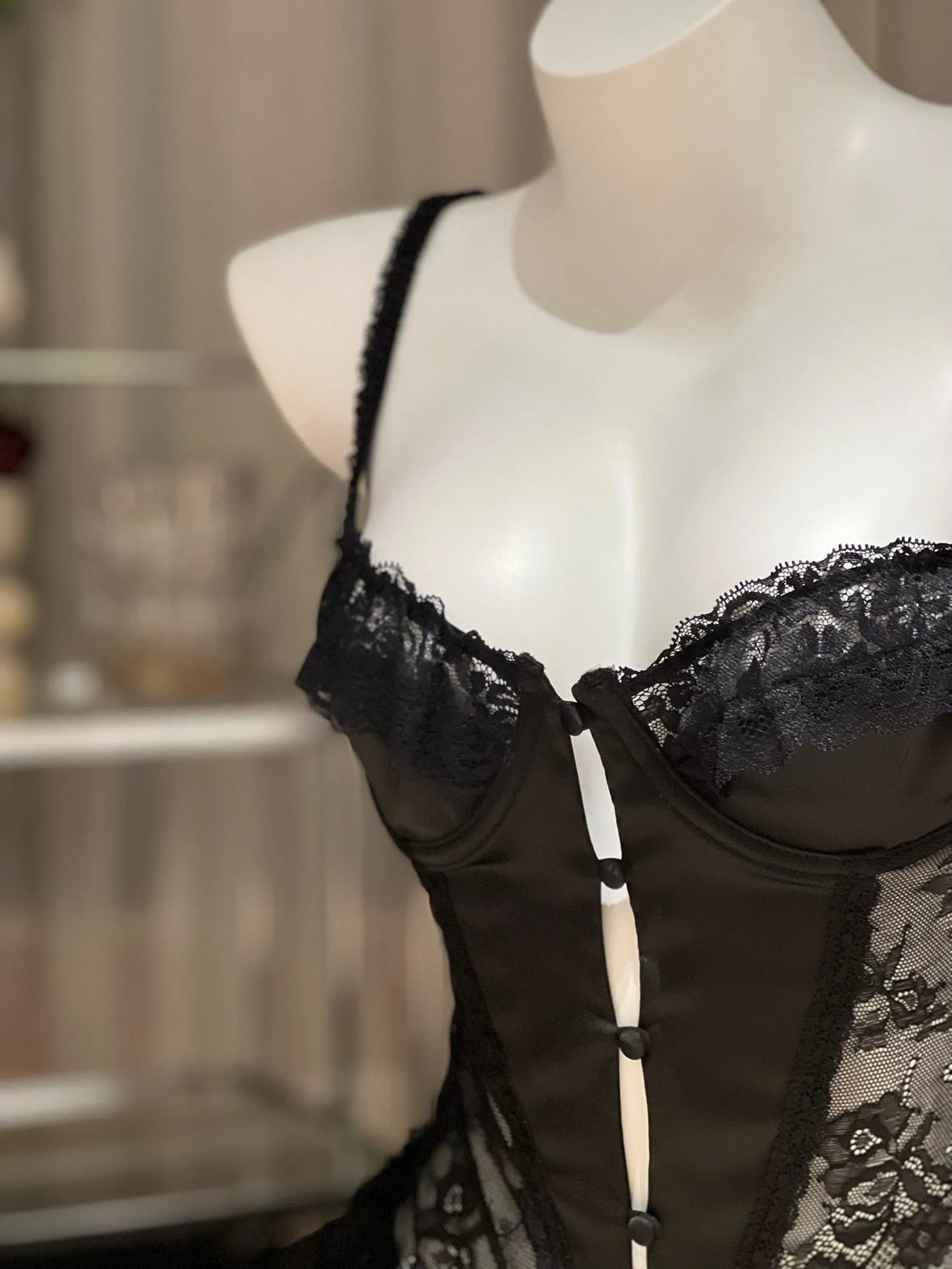 Mysterious Bunny Bodysuit Nightwear Lingerie