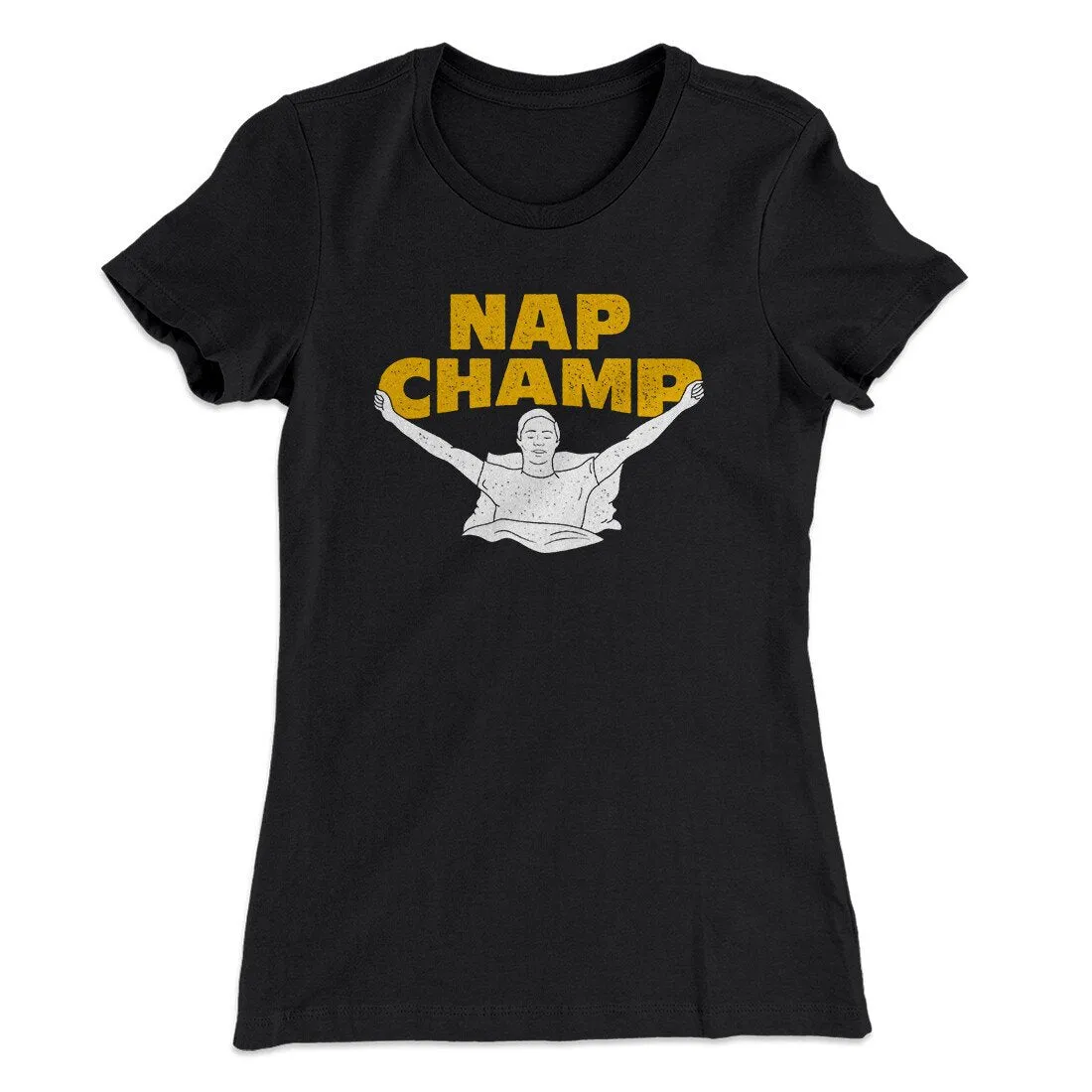 Nap Champ Funny Thanksgiving Women's T-Shirt