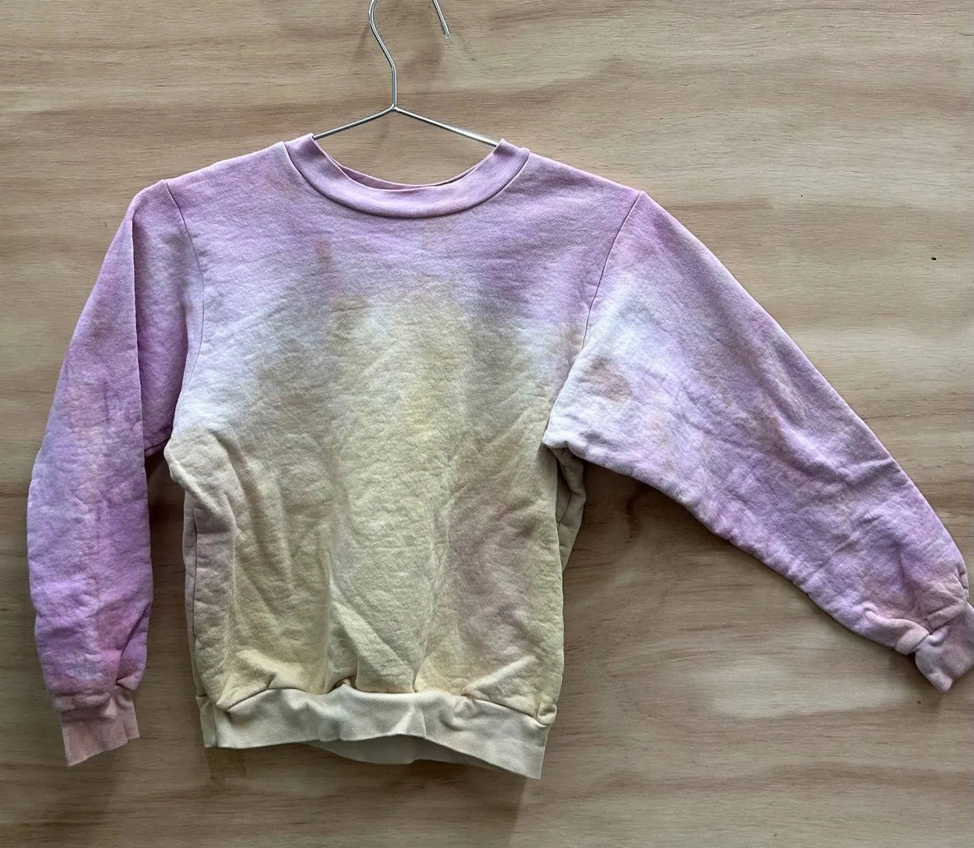 Natural Dyed Kids Sweater
