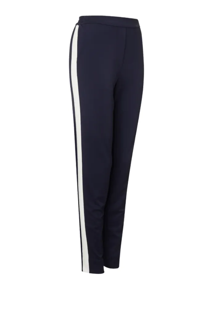 Navy/Ivory Sporty Trouser