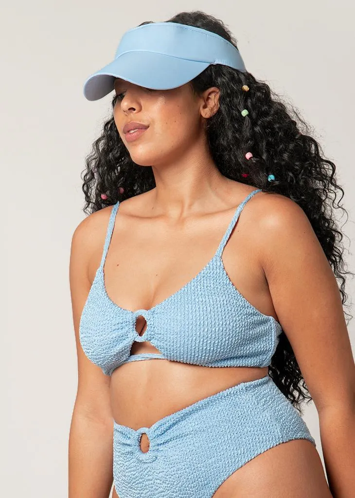 Nazaré Bikini Top | Blue