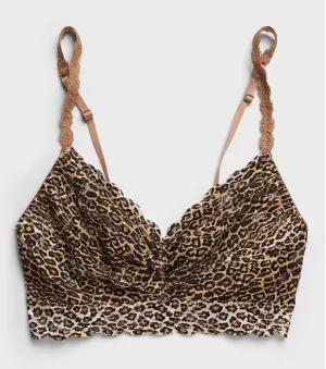 Neutral Leopard Sweetie Bralette