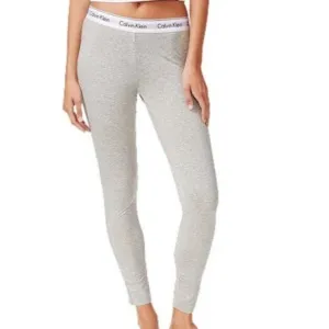 New Calvin Klein Modern Cotton Sleepwear Gray Grey Pants Women's Size Large