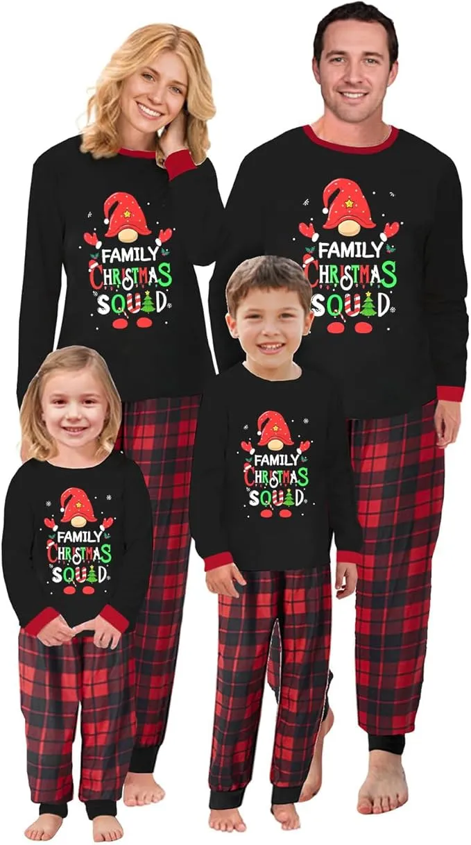 NEW EzonYanGo Family Christmas Squad Sleepwear 2 Piece PJs Set for Women, WOMENS ONLY, Sz S!