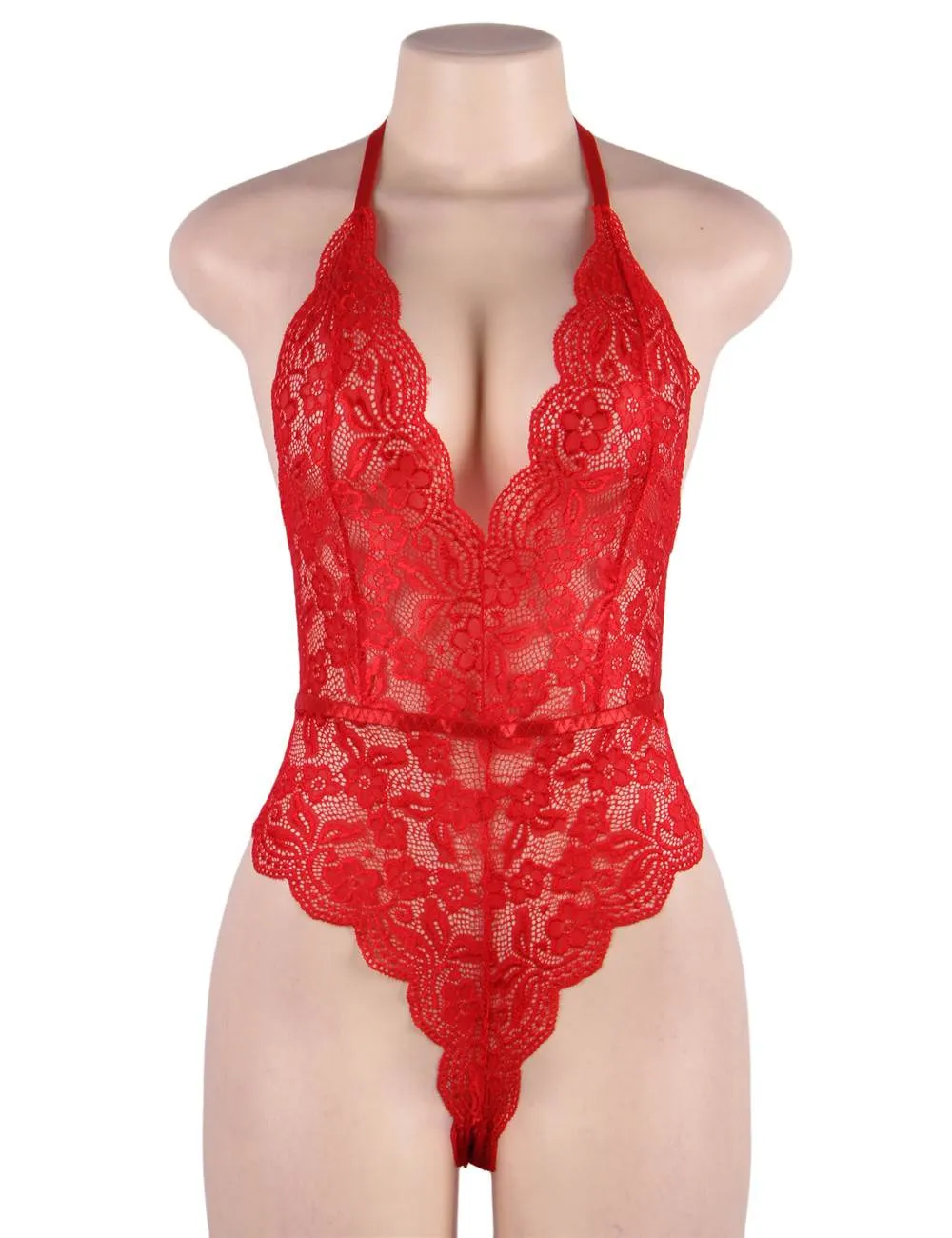 New High Quality Lace Sexy Egypt Hollow-out Conjoined Underwear