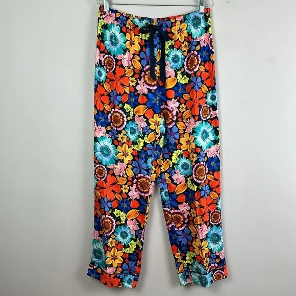 NEW SUSSAN Australian Brand Vibrant Floral Pajama Set Buttery Soft Luxury Sleep