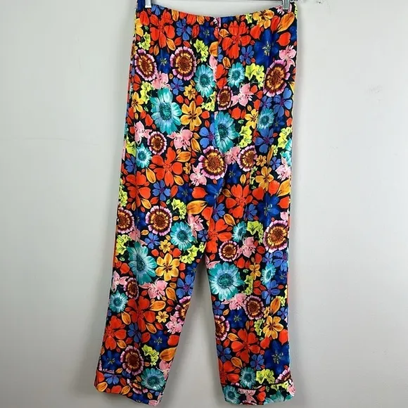 NEW SUSSAN Australian Brand Vibrant Floral Pajama Set Buttery Soft Luxury Sleep