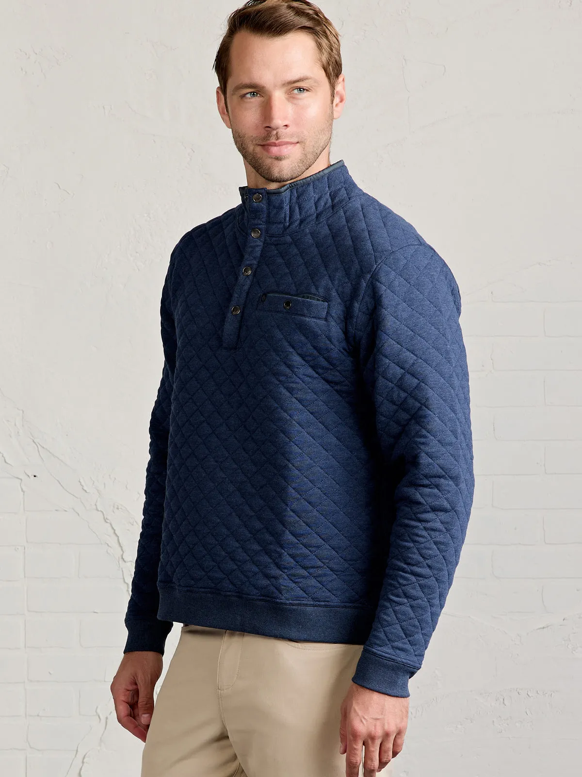 Newport Soft Quilt Pullover
