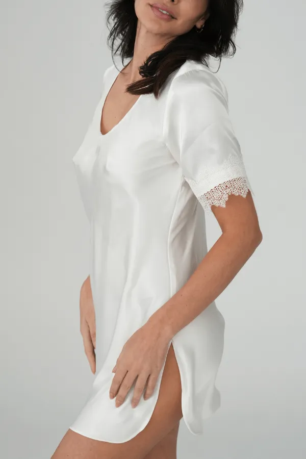 Night Shirt - Ivory