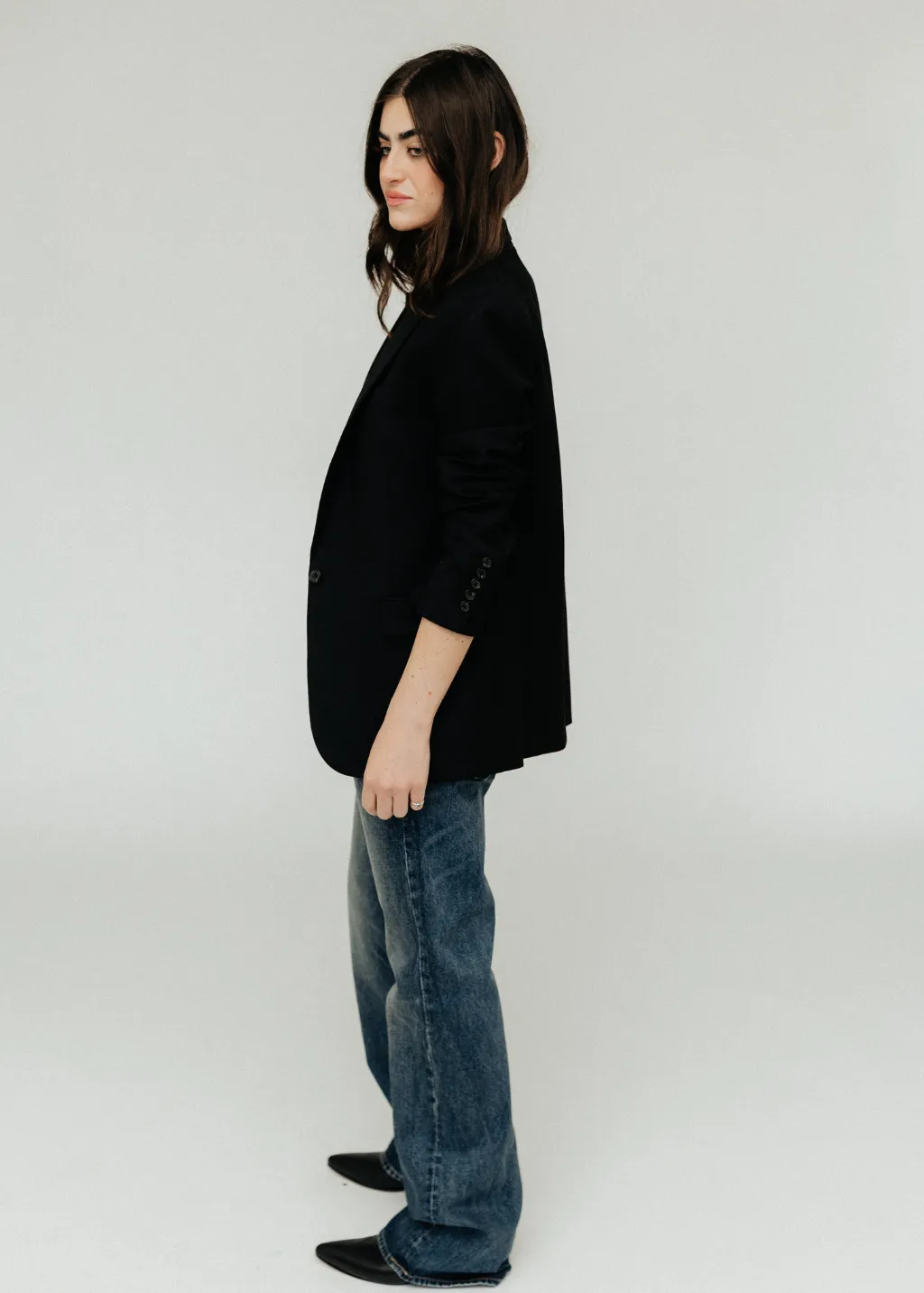 Nili Lotan Diane Blazer in Black