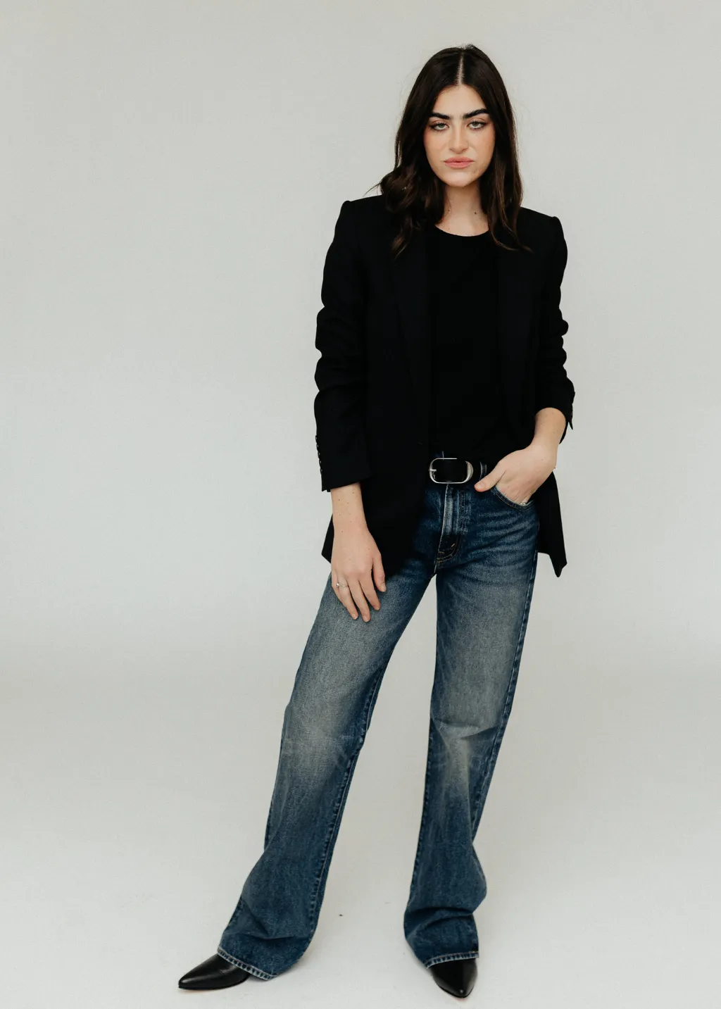 Nili Lotan Diane Blazer in Black