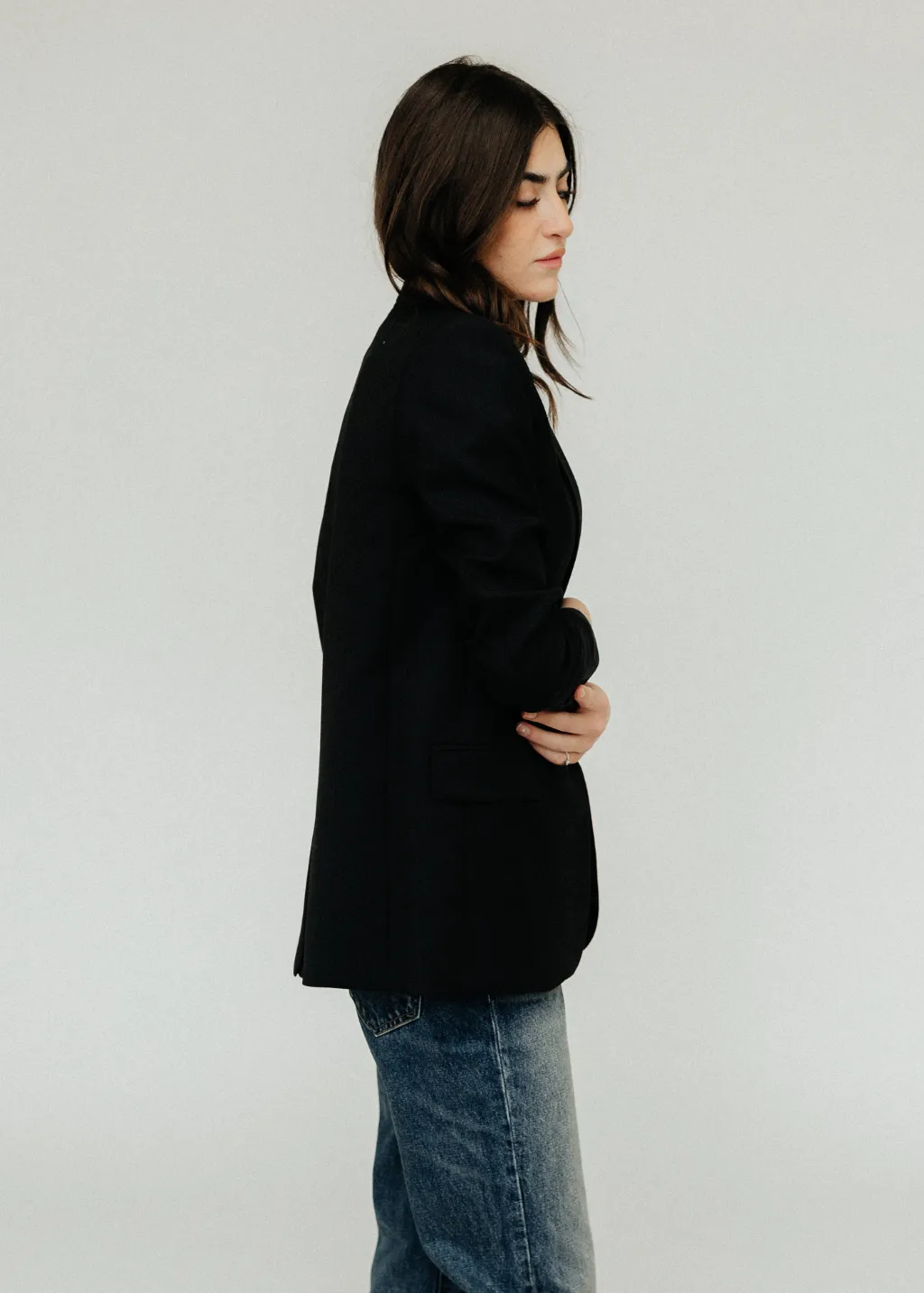 Nili Lotan Diane Blazer in Black