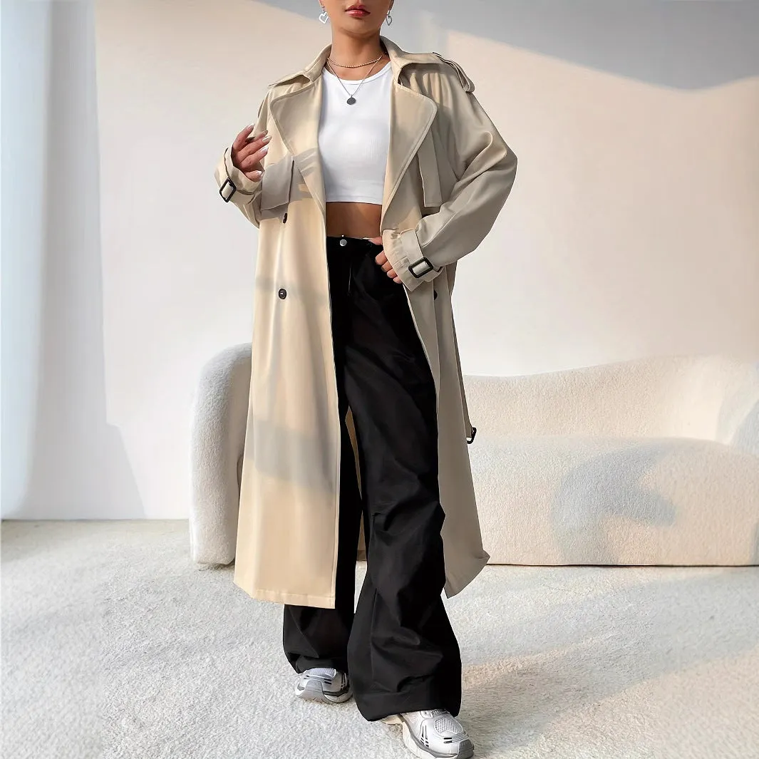 NOELE - Classic Belted Trench Coat