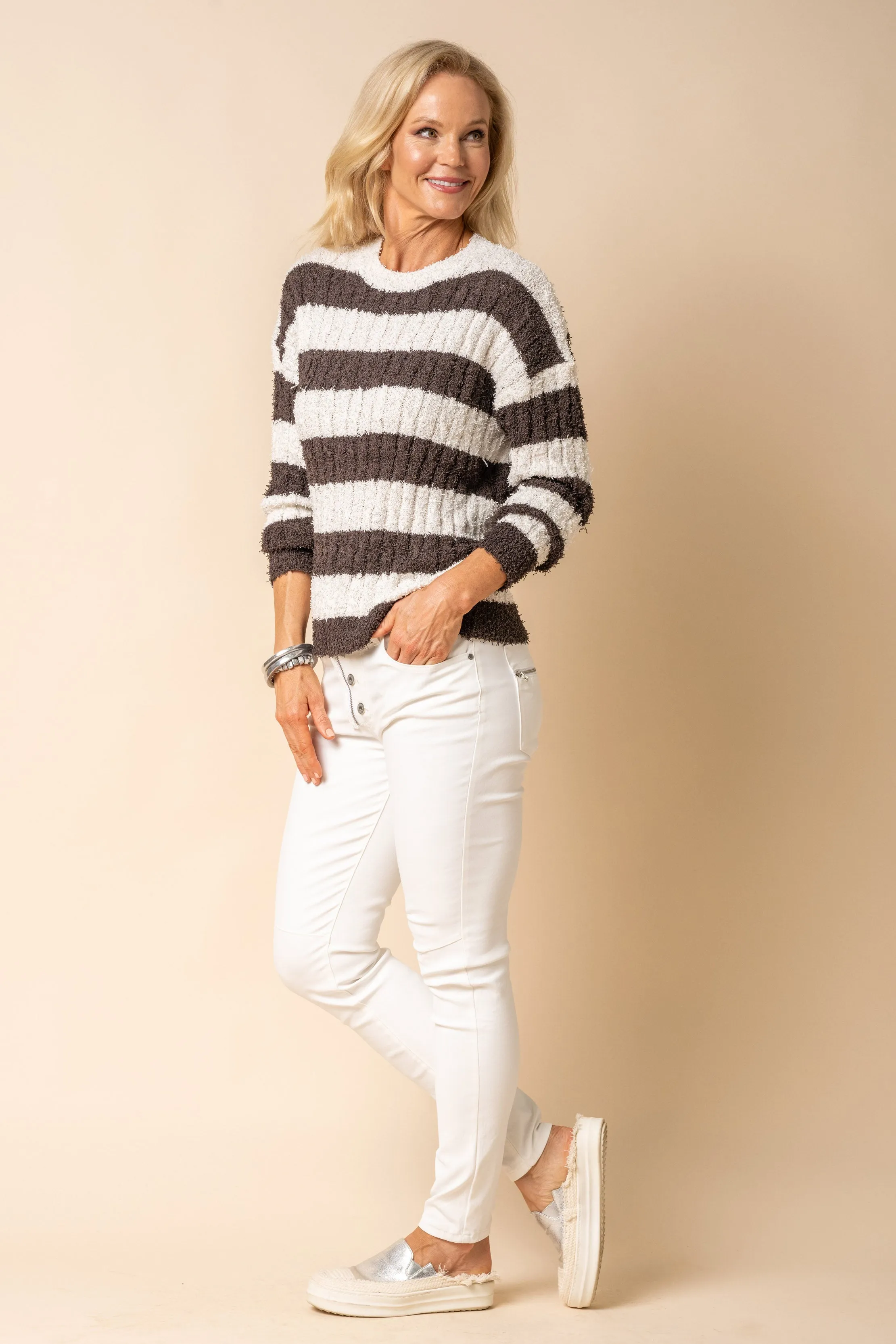 Nollie Knit Top in Coco