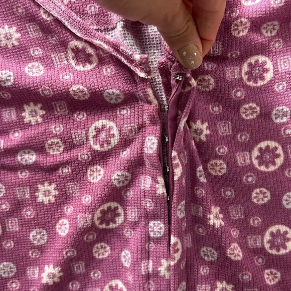 nwot Free people home alone long john onesie sleepwear loungewear jumpsuit