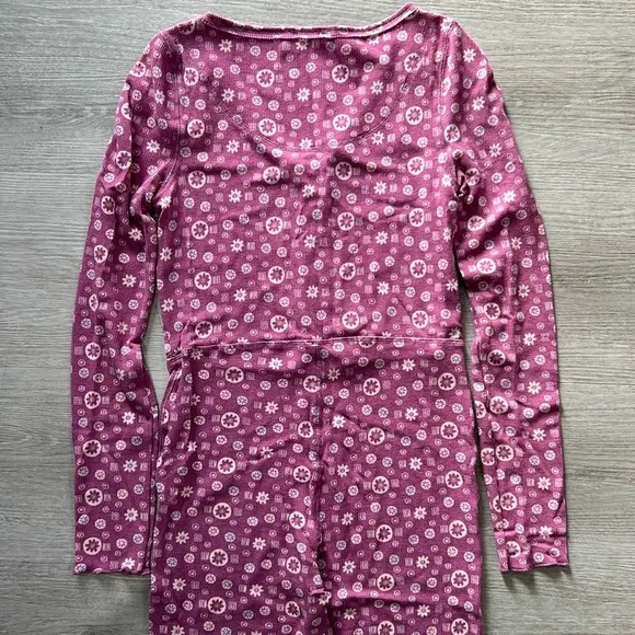 nwot Free people home alone long john onesie sleepwear loungewear jumpsuit
