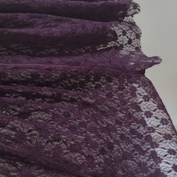 NWT Free People Rule The World Lace Romper in Plum Jam Size S Beach Whimsigoth