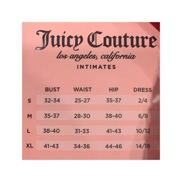 NWT Juicy Couture 2PC Pajama Set