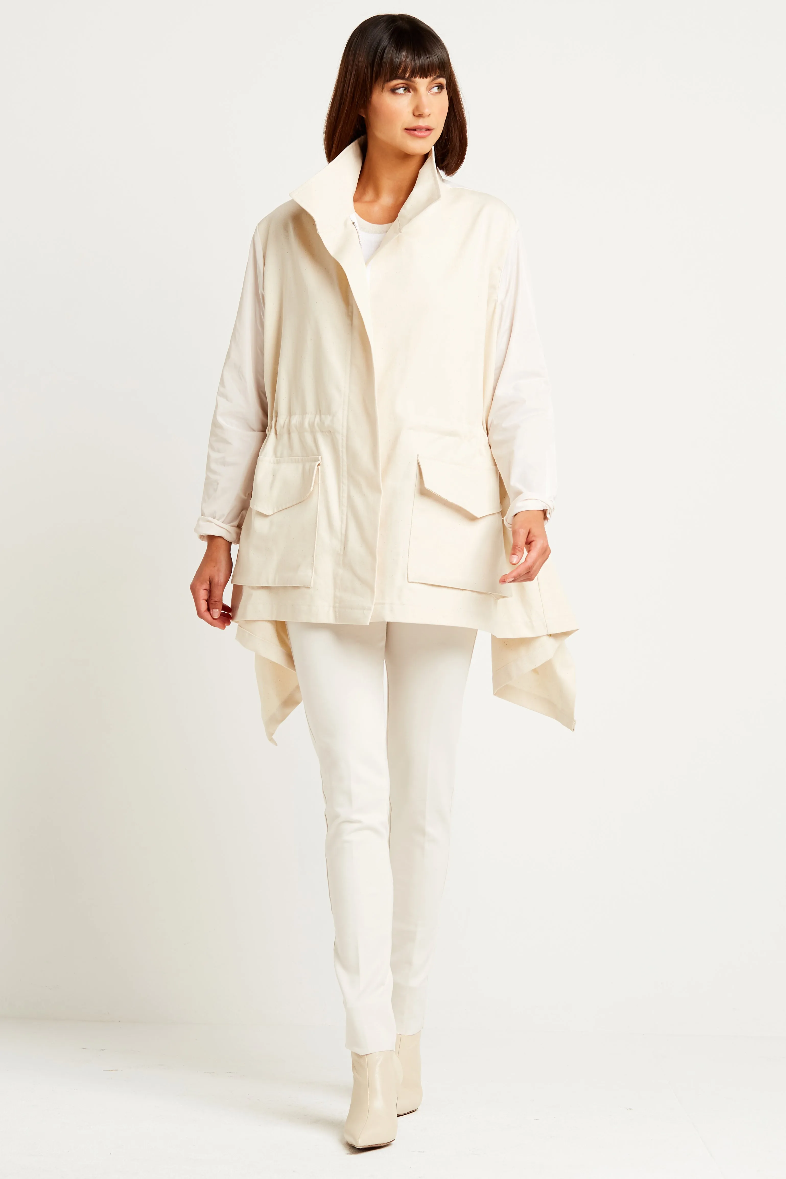 Nylon/Canvas Wing Jacket