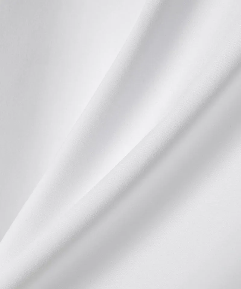 OBER Golf Color Block Basic Layer Short Sleeve T-Shirt - White