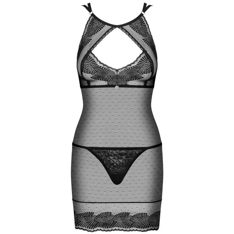 OBSESSIVE - ALLASTIA CHEMISE AND THONG L/XL