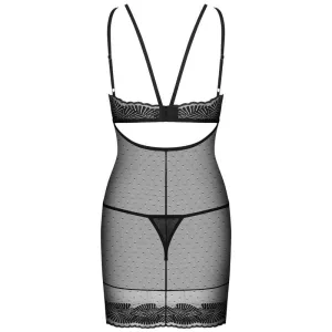 OBSESSIVE - ALLASTIA CHEMISE AND THONG L/XL