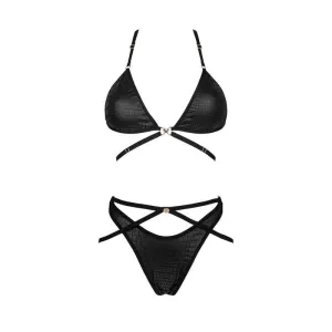 OBSESSIVE - COBRA NIVE SET DOS PIEZAS L/XL