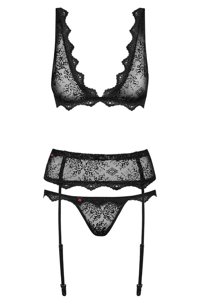 Obsessive Lingerie Emperita Set