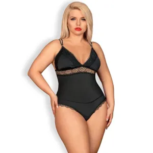 Obsessive - Sexy Lingerie - Lolitte Teddy - XXL - Black