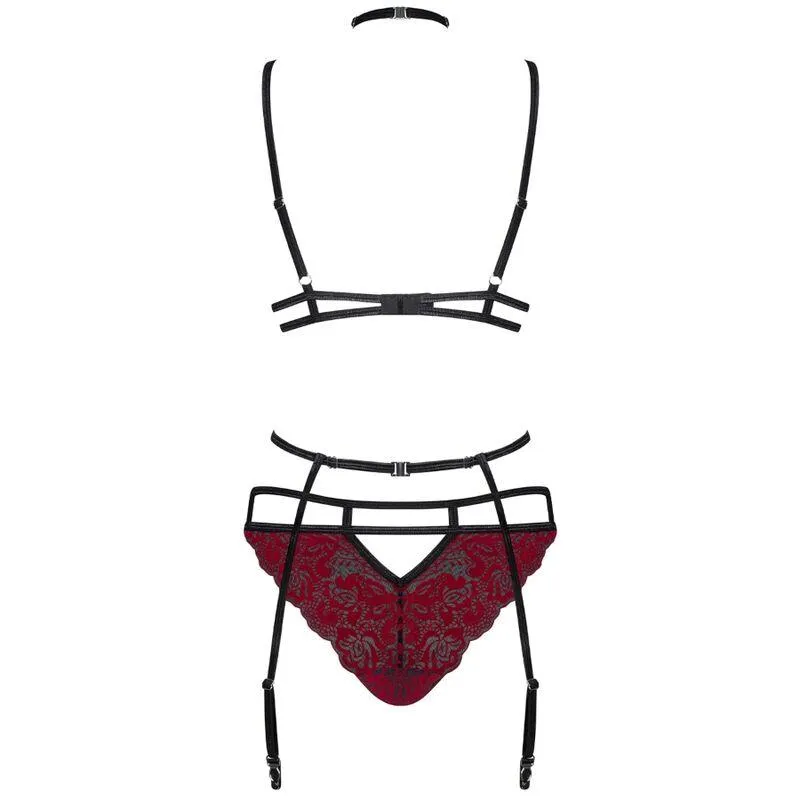 OBSESSIVE - SUGESTINA THREE PIECES SET L/XL