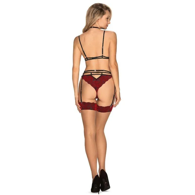 OBSESSIVE - SUGESTINA THREE PIECES SET L/XL