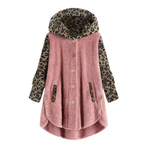 Océane - Leopard patchwork jacket
