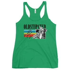 OLDSTIPATED Too Old To Give A Sh Women's Racerback Tank