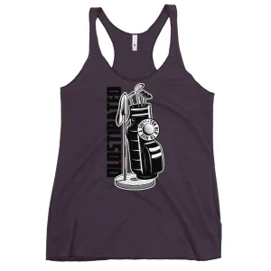 OLDSTIPATED Too Old To Give A Sh Women's Racerback Tank