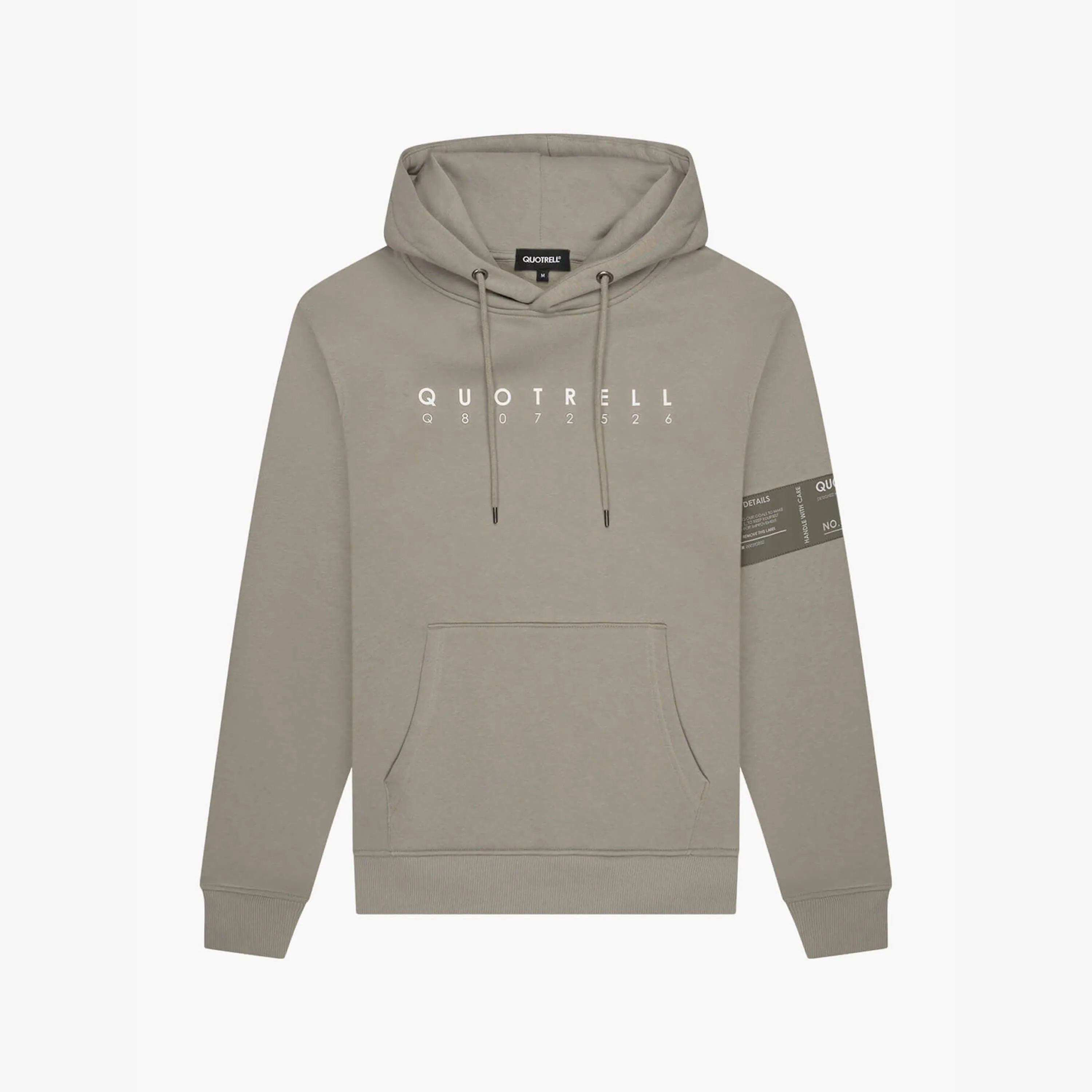 OMEGA HOODIE | FADED OLIVE/WHITE