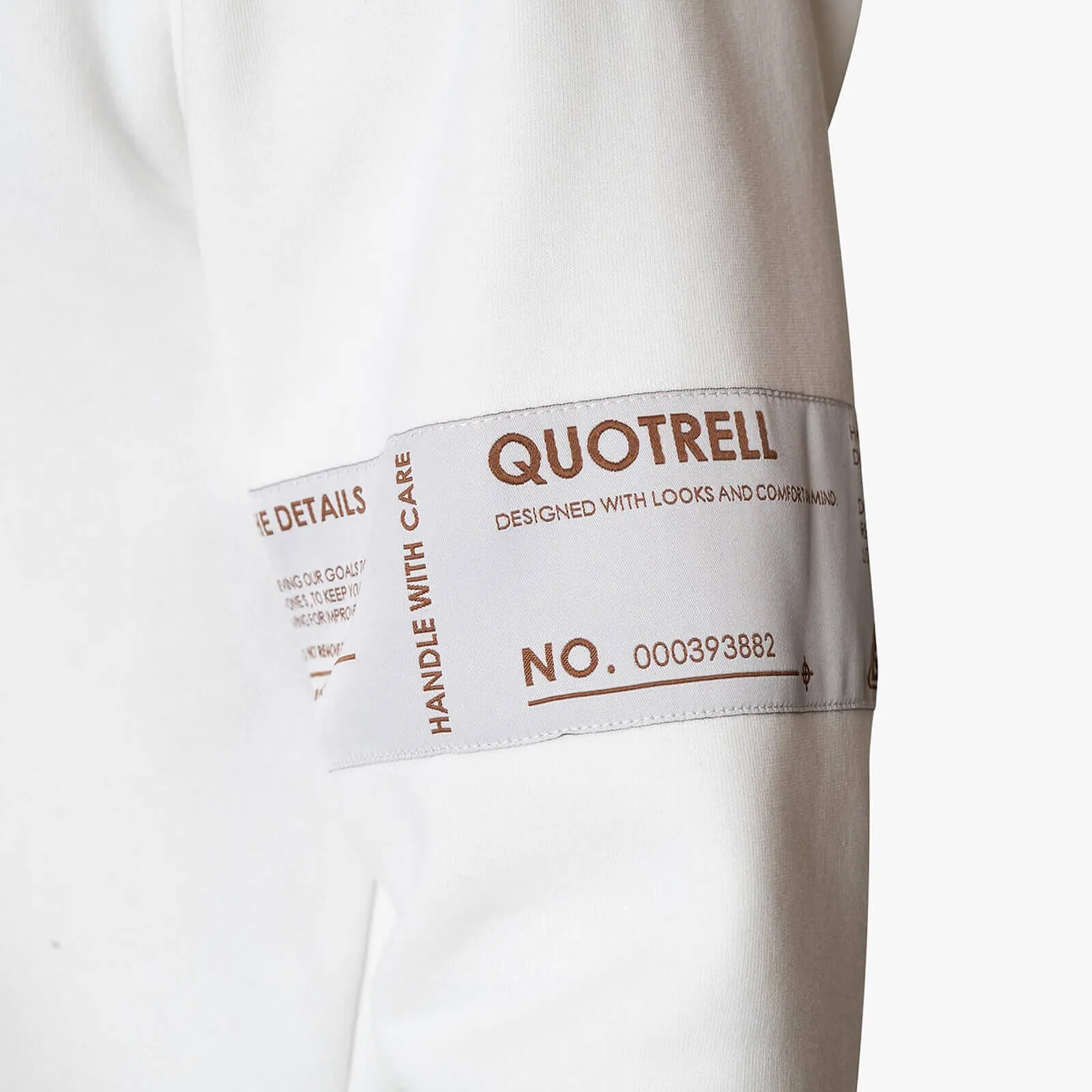 OMEGA HOODIE | OFF WHITE/BROWN