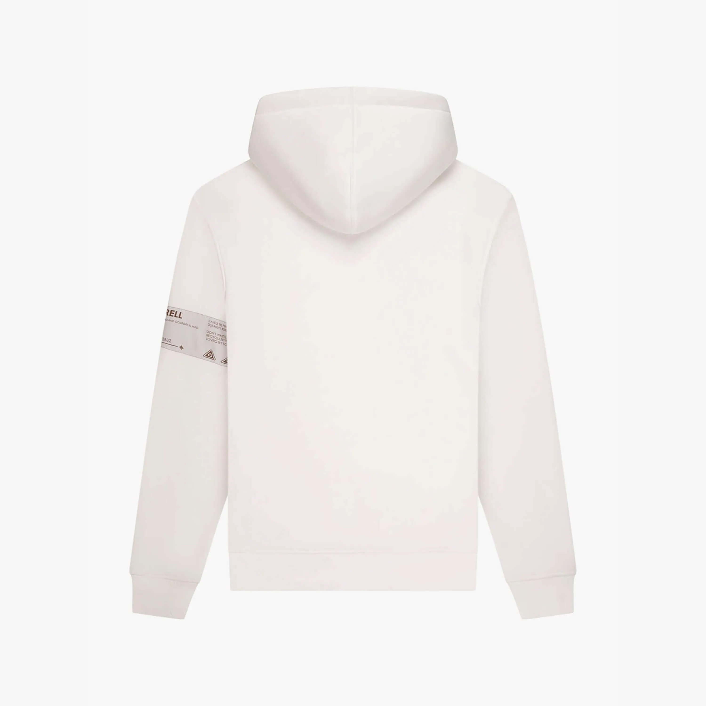 OMEGA HOODIE | OFF WHITE/BROWN