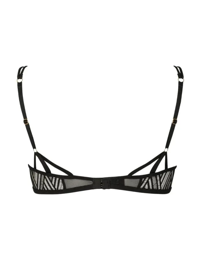 Onde Sensuelle Half-Cup- Black