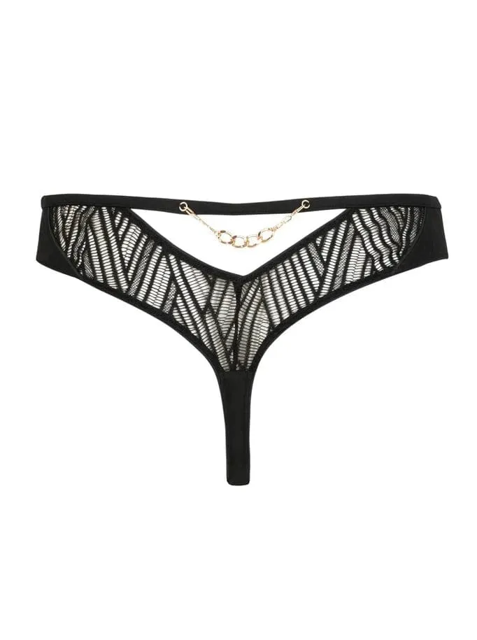 Onde Sensuelle Tanga- Black