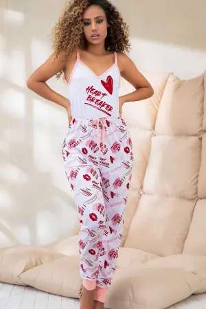 Onesie w/ Valentine's Day Print