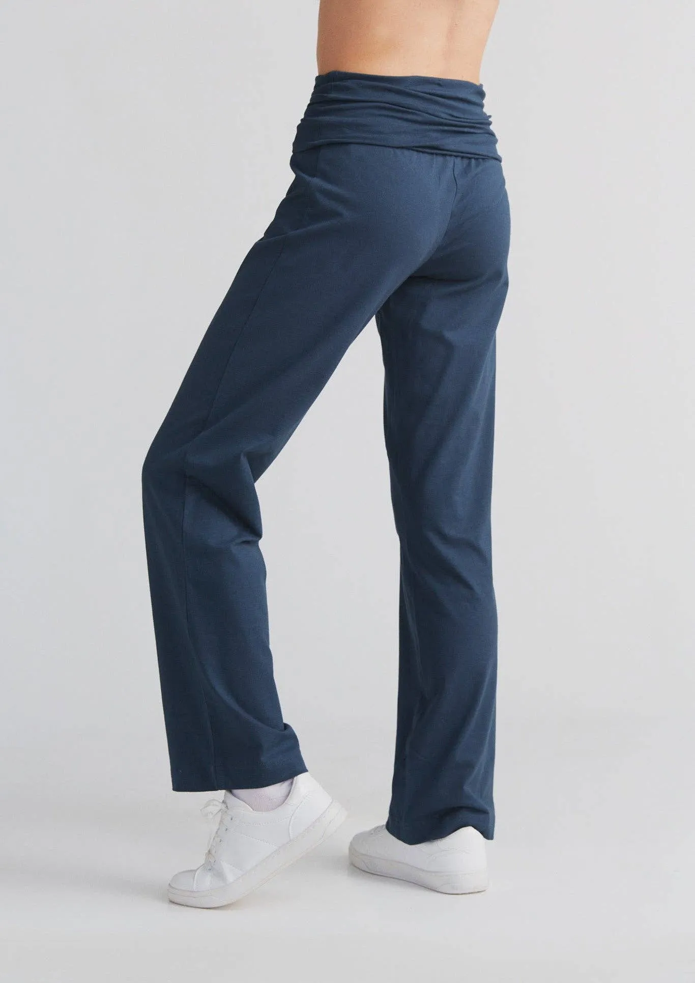 Organic Leggings with Wide Waistband