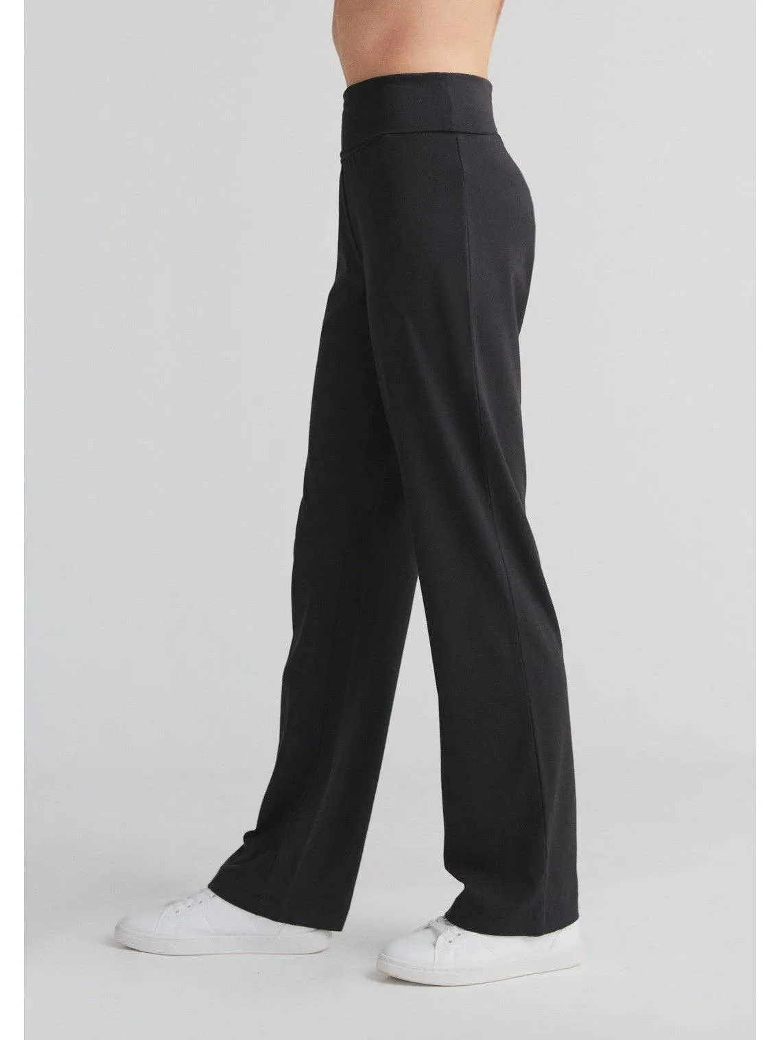 Organic Leggings with Wide Waistband