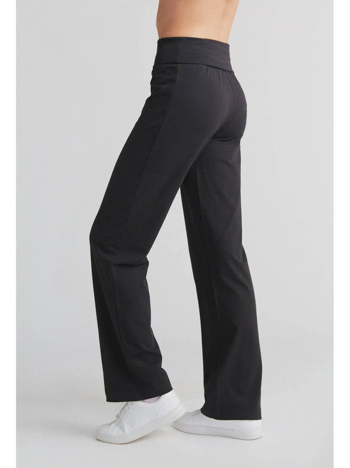 Organic Leggings with Wide Waistband
