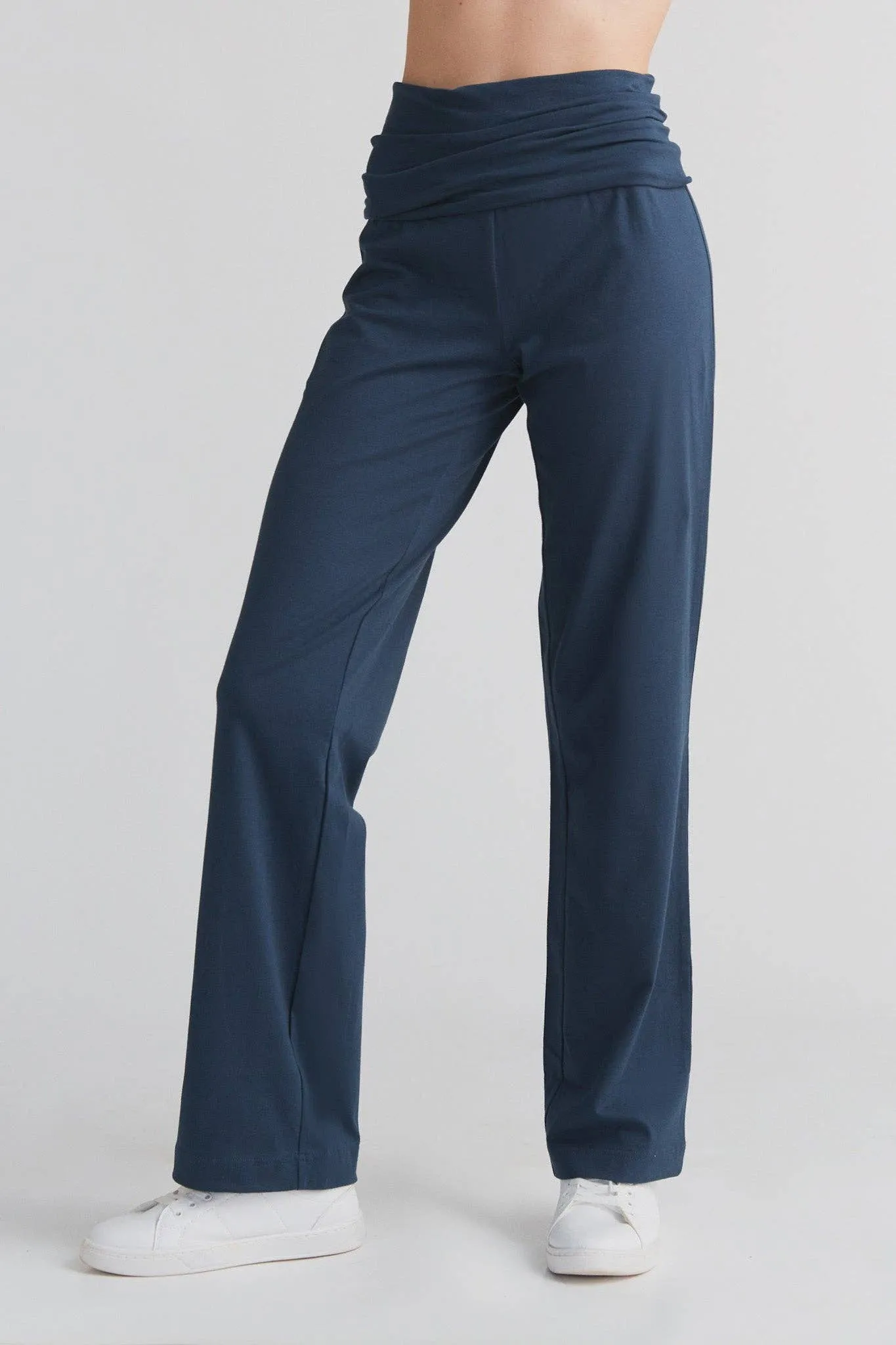 Organic Leggings with Wide Waistband