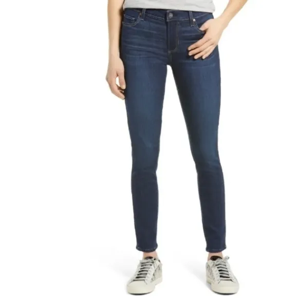 PAIGE Verdugo Ankle Skinny Jeans‎