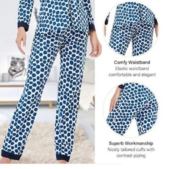 Pajamas for Women Lounge Set Cotton Sleepwear