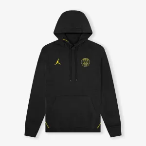 Paris Saint-Germain Fleece Hoodie - Black