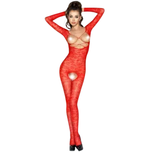 PASSION - WOMAN BS031 RED BODYSTOCKING ONE SIZE
