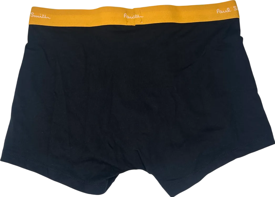 Paul Smith Organic-cotton Black Boxer Briefs UK M