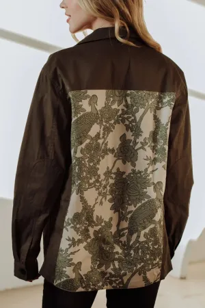 Peacock Patch Jacket